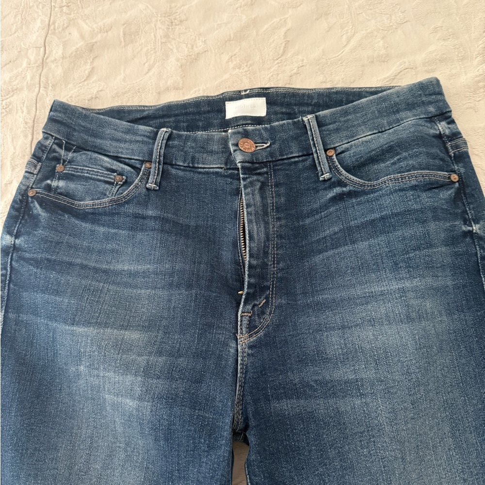 MOTHER high waisted looker crop - Picture 2 of 5